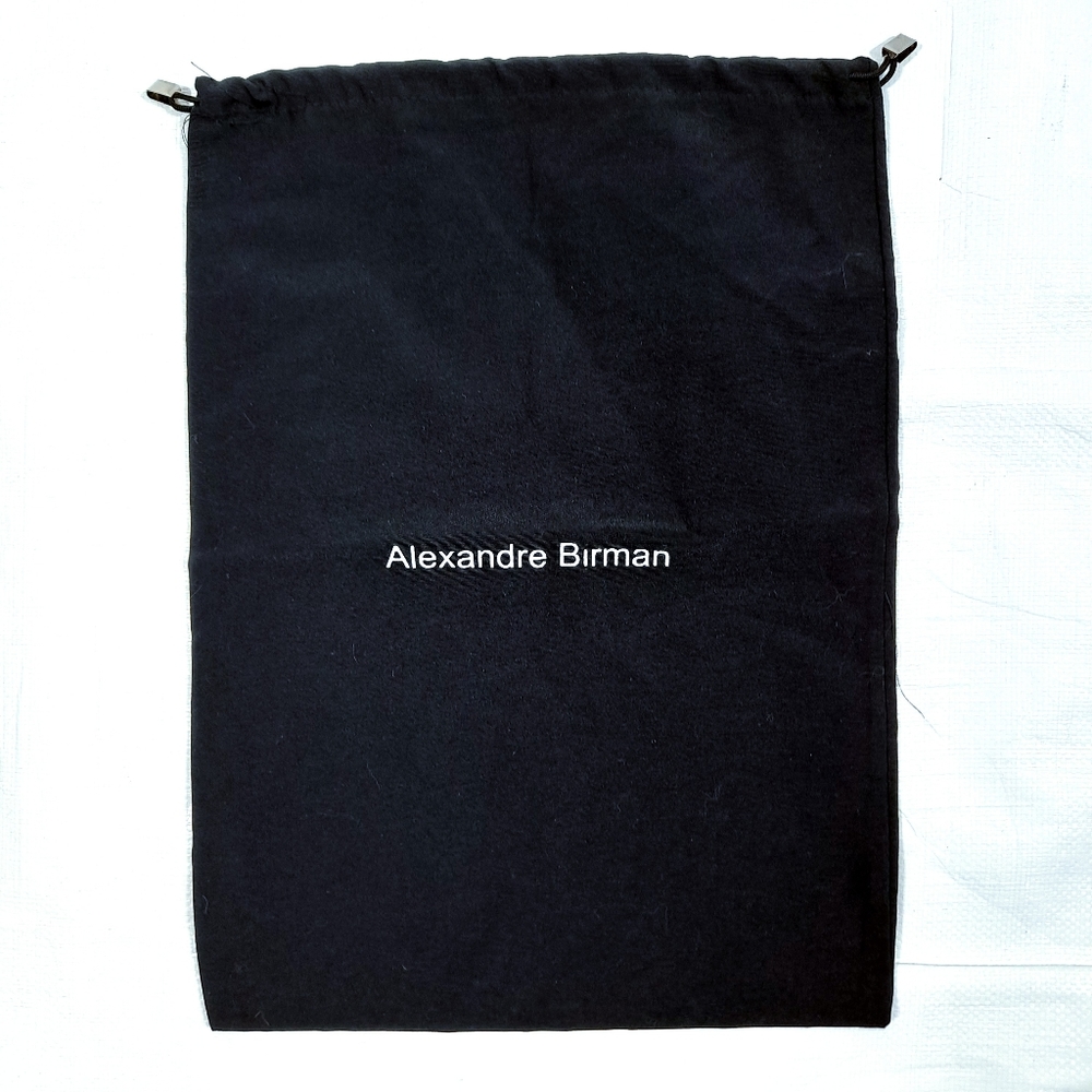 Alexandre Birman Black Drawstring Dust Cover Bag